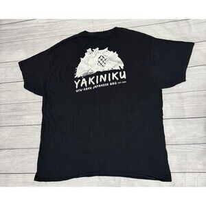 Gyu Kaku Yakiniku Japanese Barbecue BBQ Graphic T Shirt Rare Design Size XL